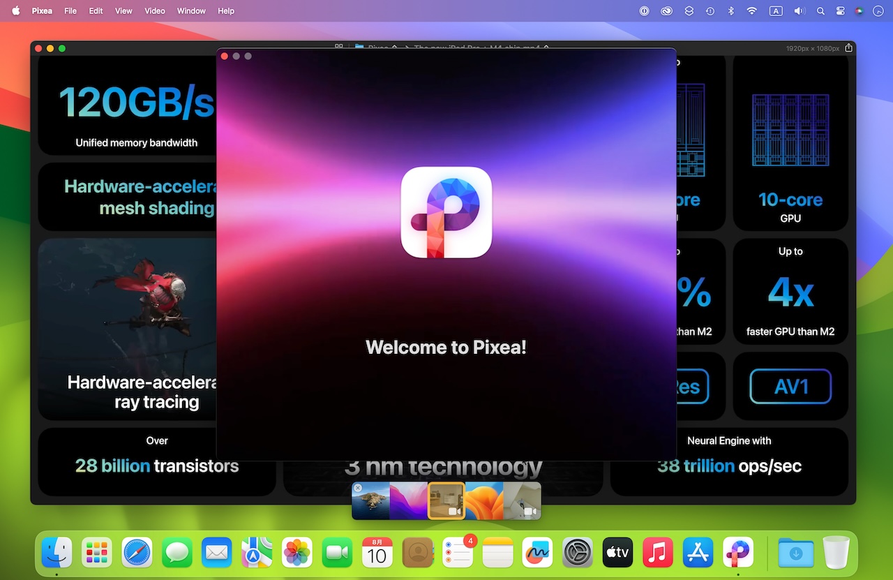 Pixea for Mac image and video Viewer