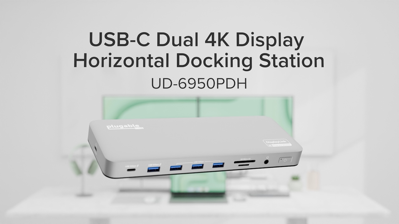 Plugable USB-C Docking Station UD-6950PDH