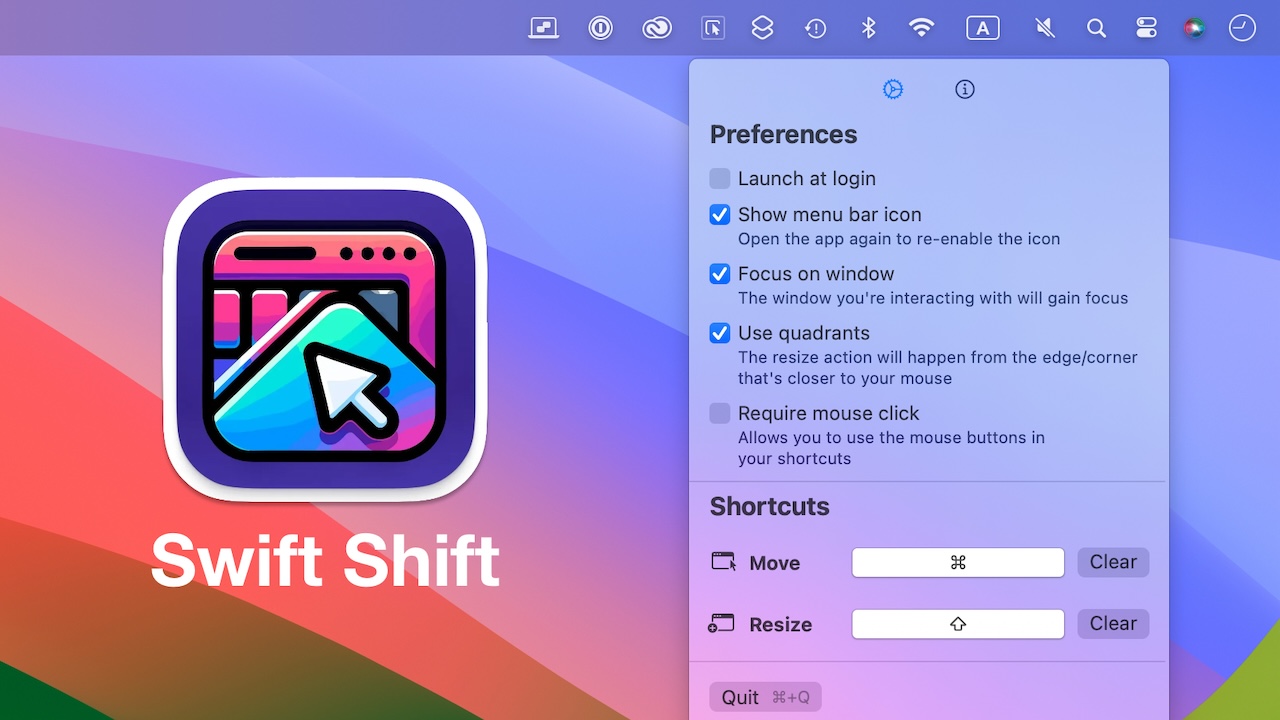 Swift Shift