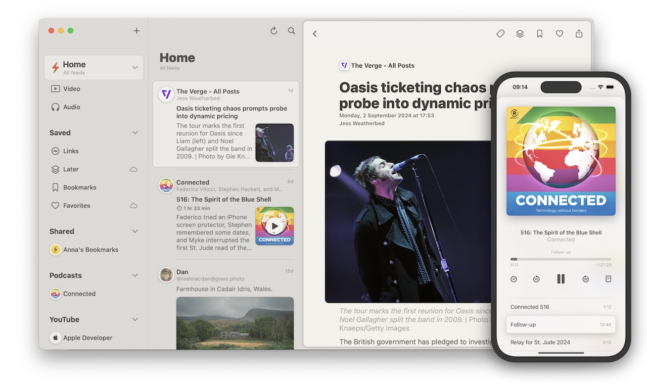 Reeder. for macOS iOS