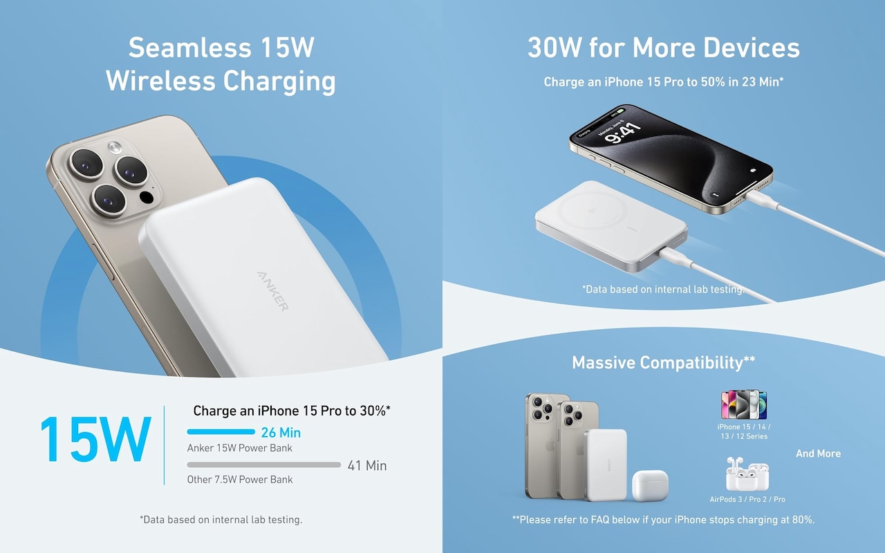 Anker MagGo Power Bank (10K, Slim)