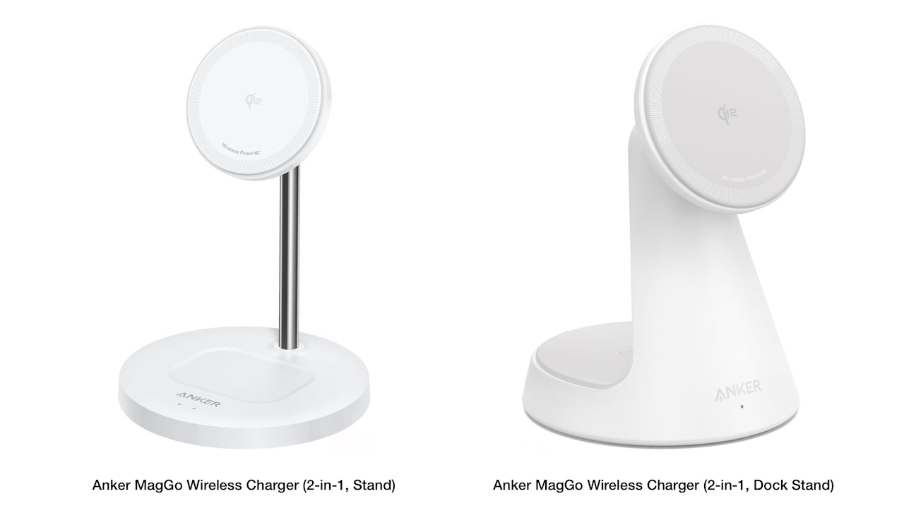 Anker MagGo Wireless Charger 2 in 1 Stand and Dock