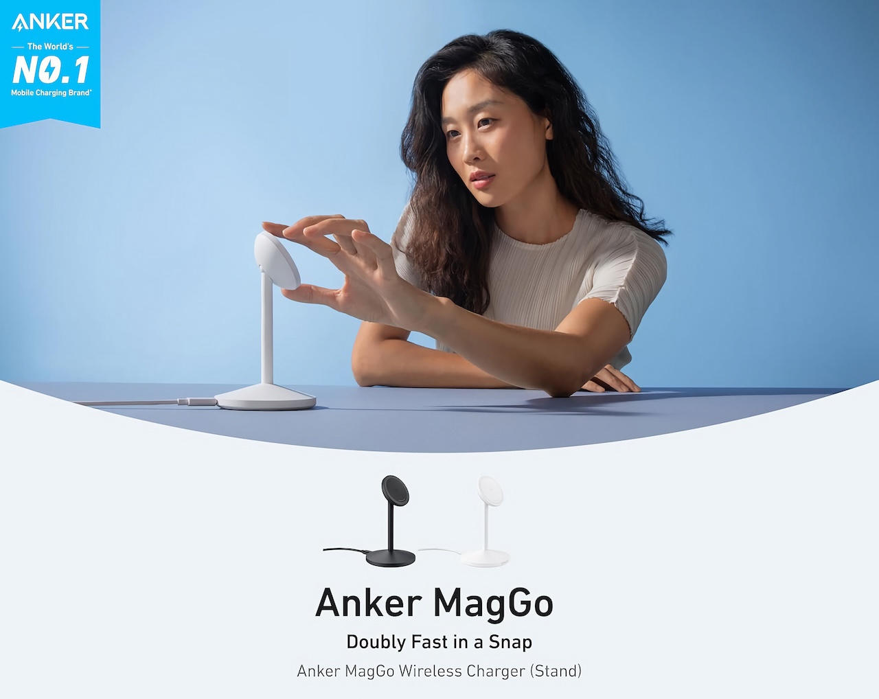 Anker MagGo Wireless Charger (Stand)