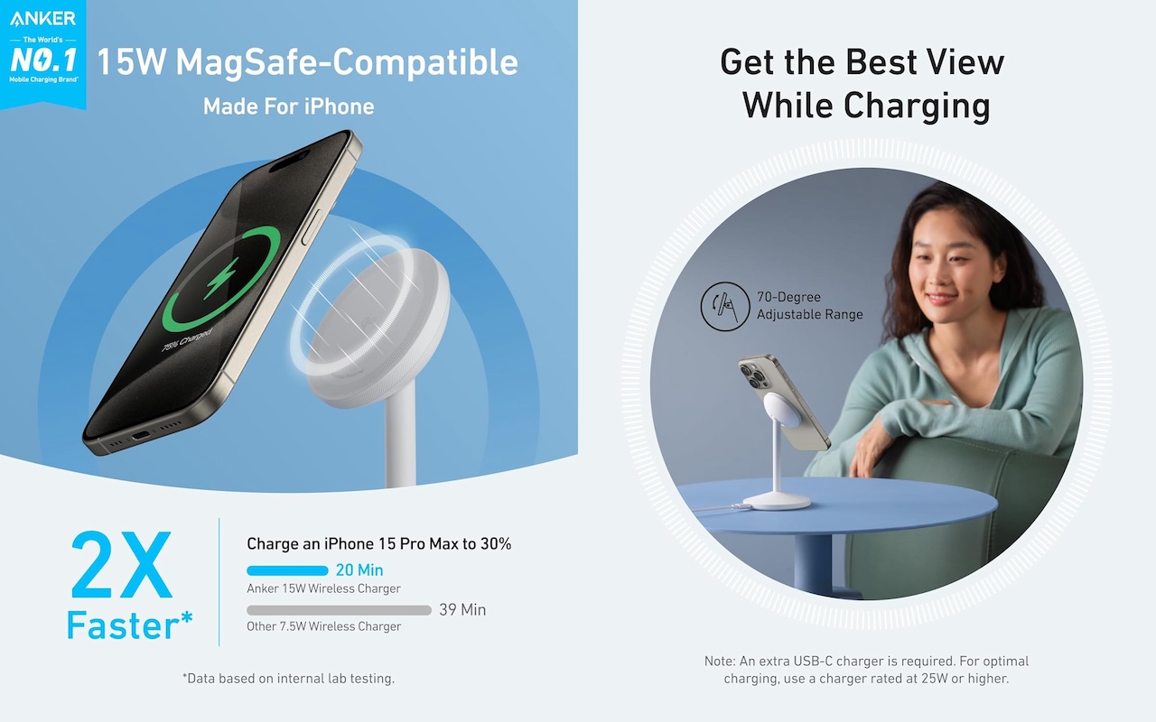 Anker MagGo Wireless Charger (Stand)