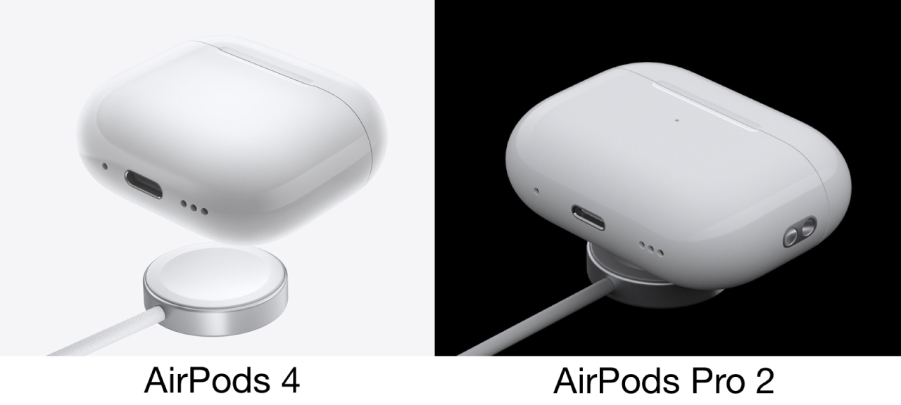 AirPods 4とAirPods Pro 2