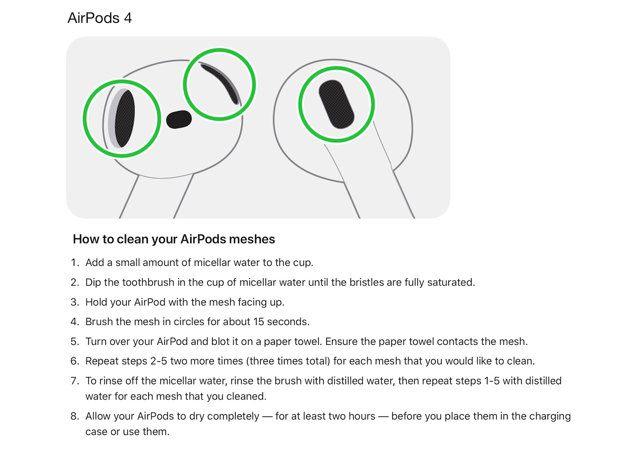 How to clean your AirPods