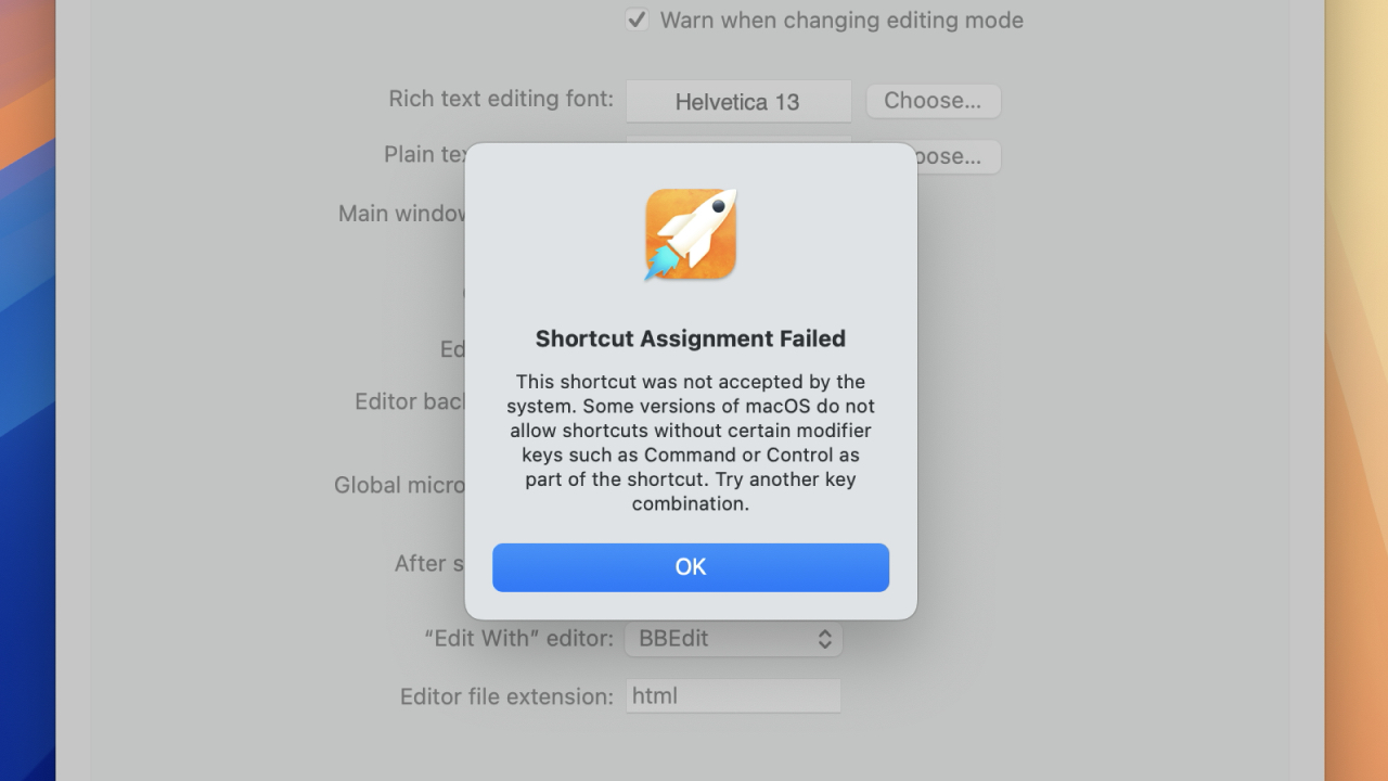 MarsEdit support macOS 15 Sequoia