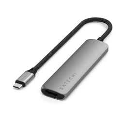 Satechi 4-in-1 USB-C Slim Multiport Adapter 4K