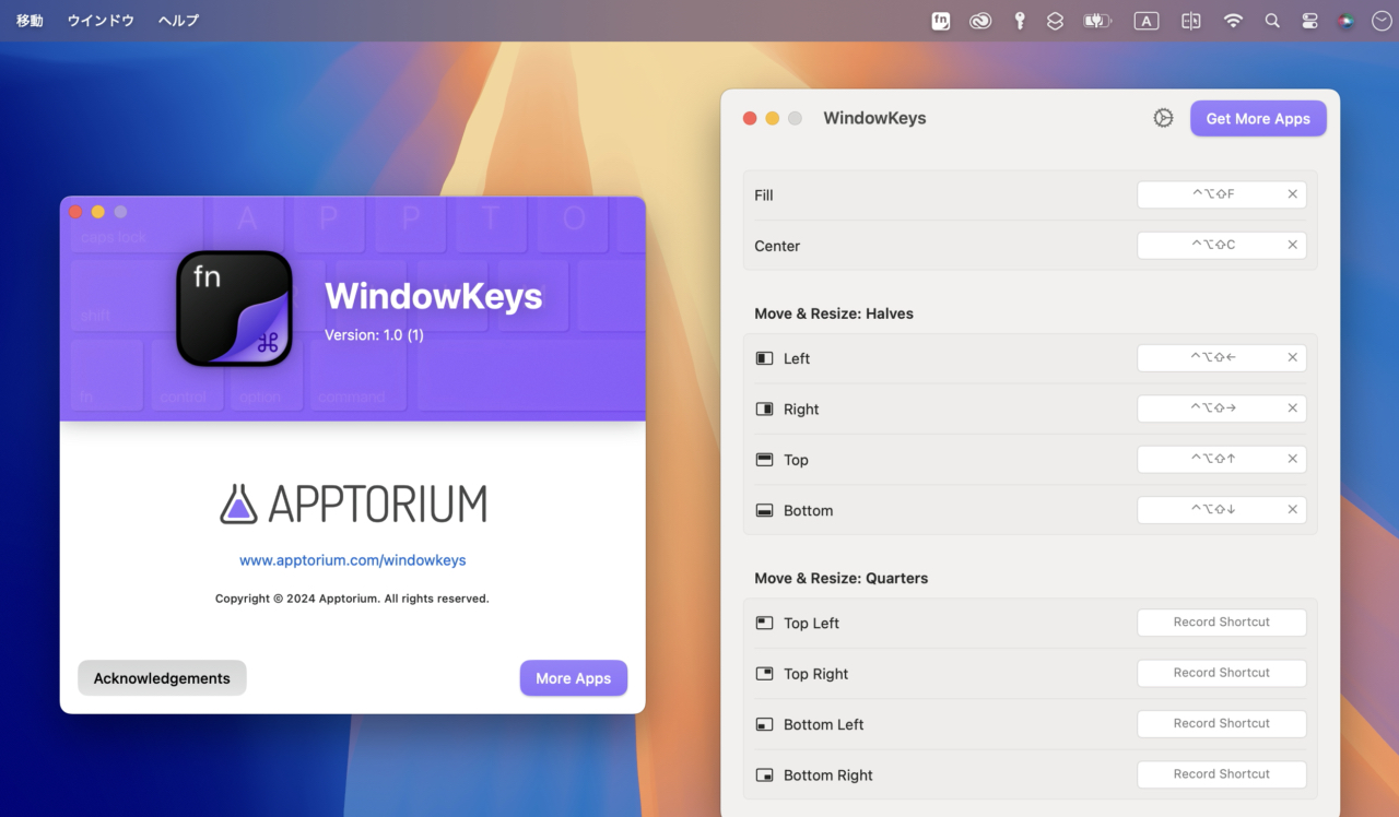 WindowKeys by Apptorium