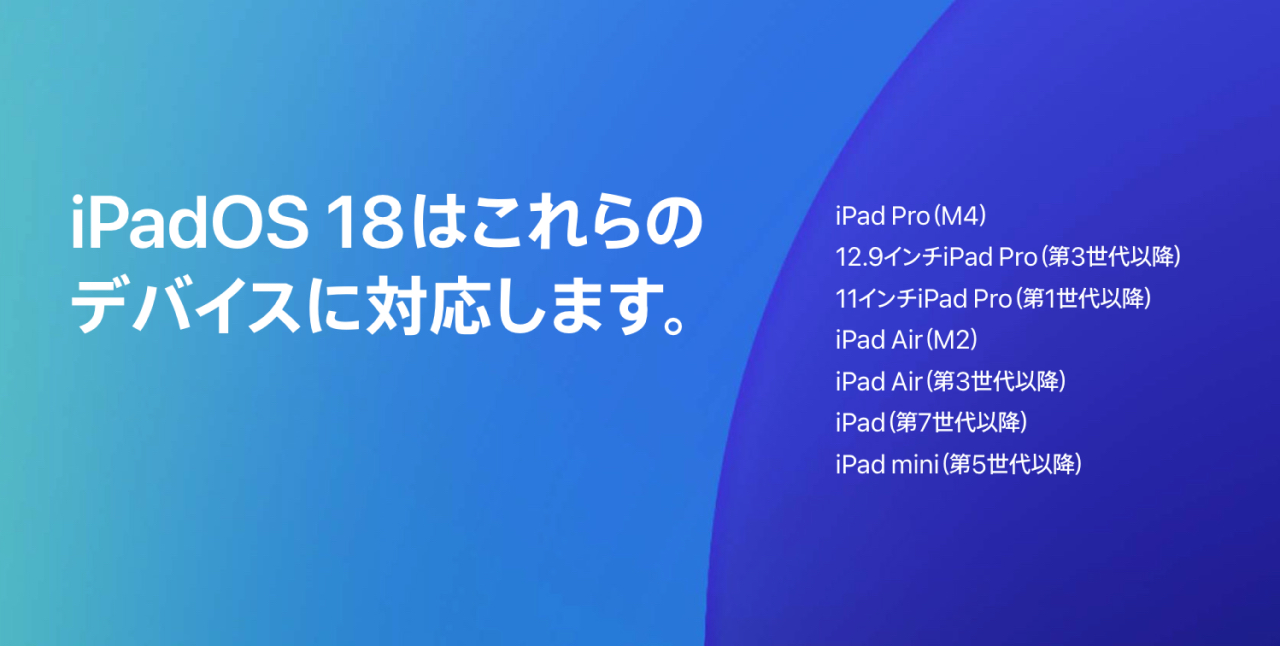 iPadOS 18