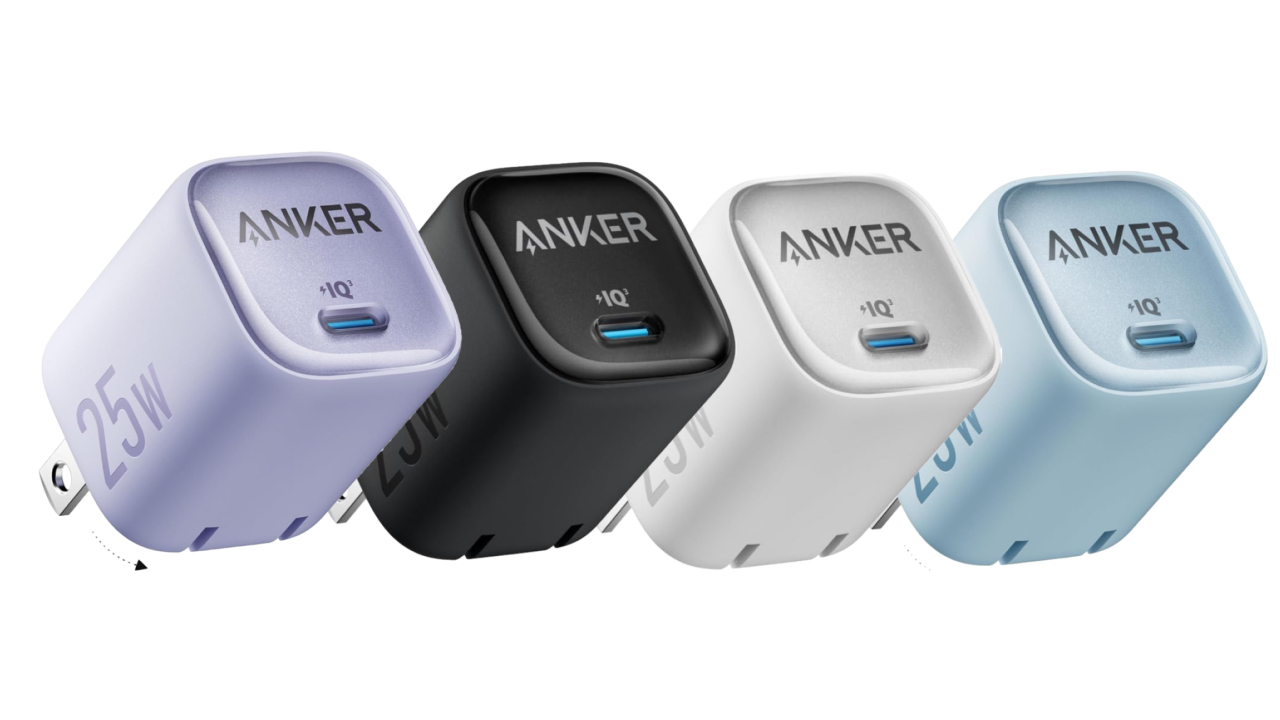 Anker Charger (25W) パープル