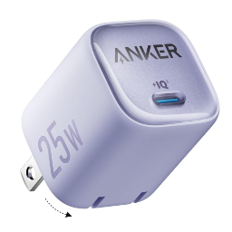 Anker Charger (25W) パープル