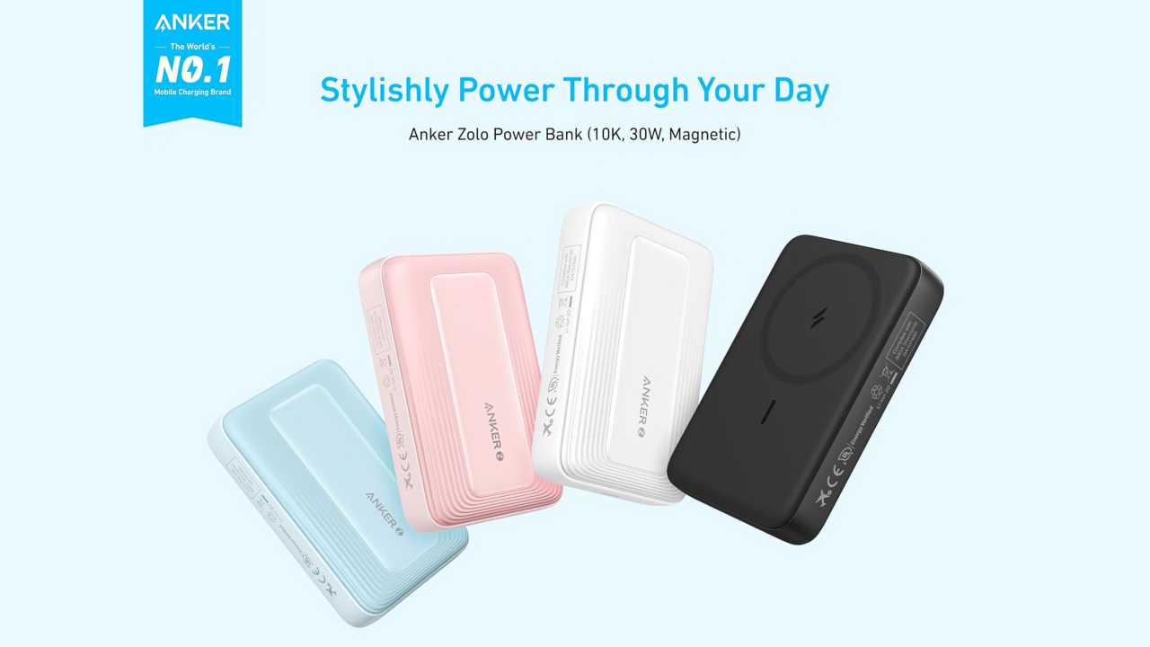 Anker Zolo Power Bank 10K 30W Magnetic