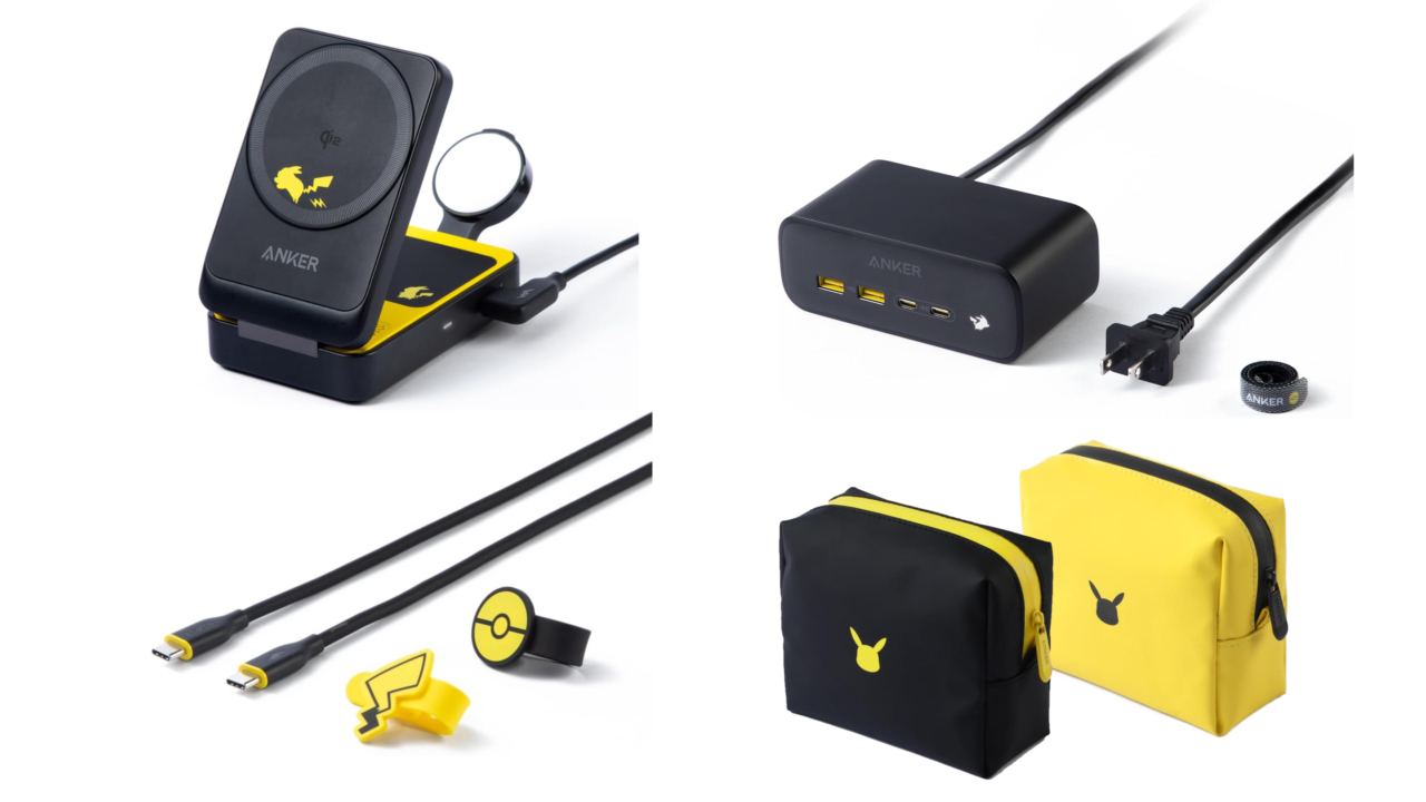 Anker pikachu collaboration