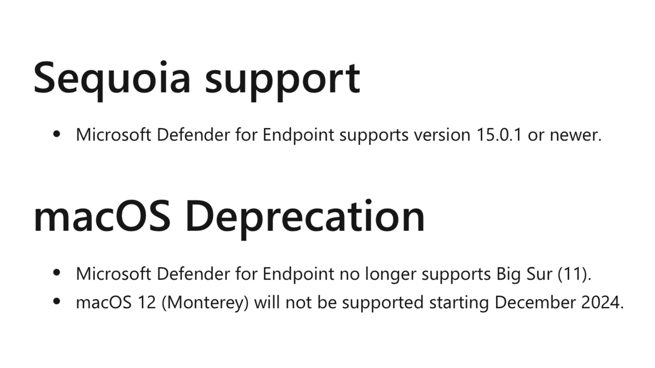 Microsoft Defender for Endpoint on Mac