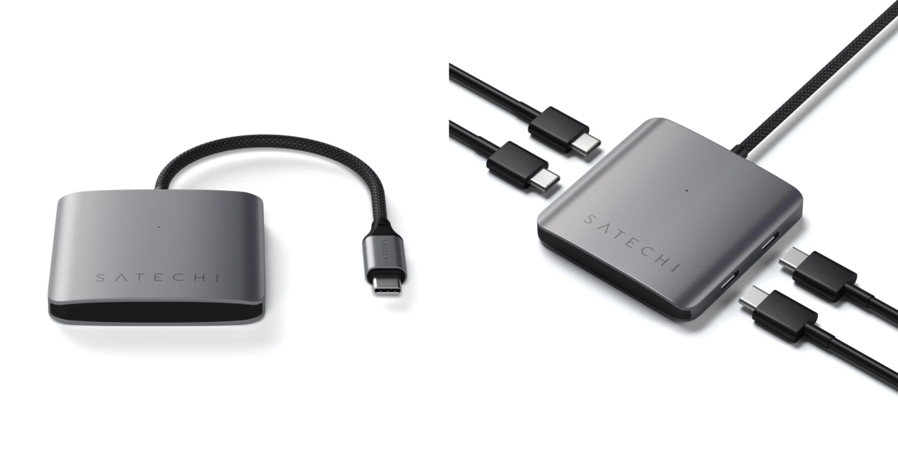 Satechi 4-Port USB-C Hub with Power Delivery