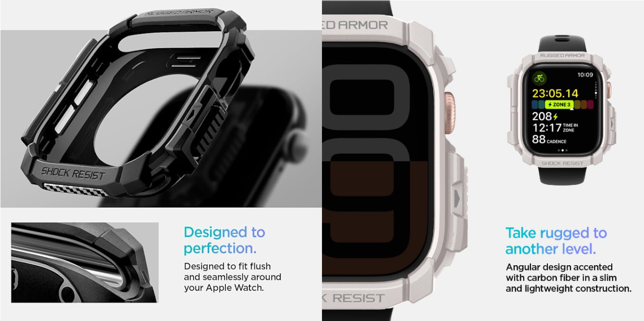 Spigen Rugged Armor for Apple Watch