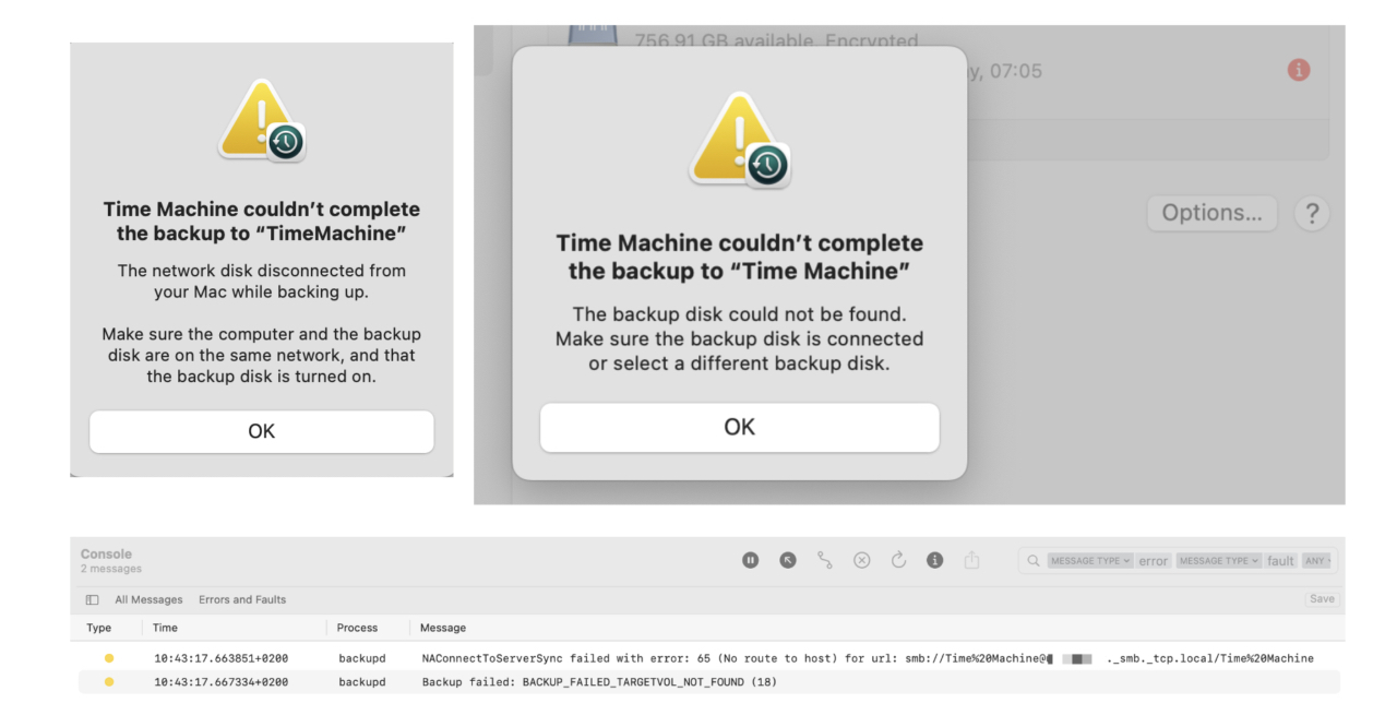 Time Machine over SMB on macOS 15 Sequoia