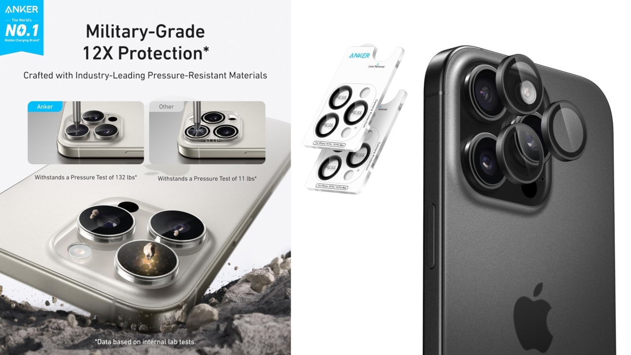 Anker Camera Lens Protector for iPhone