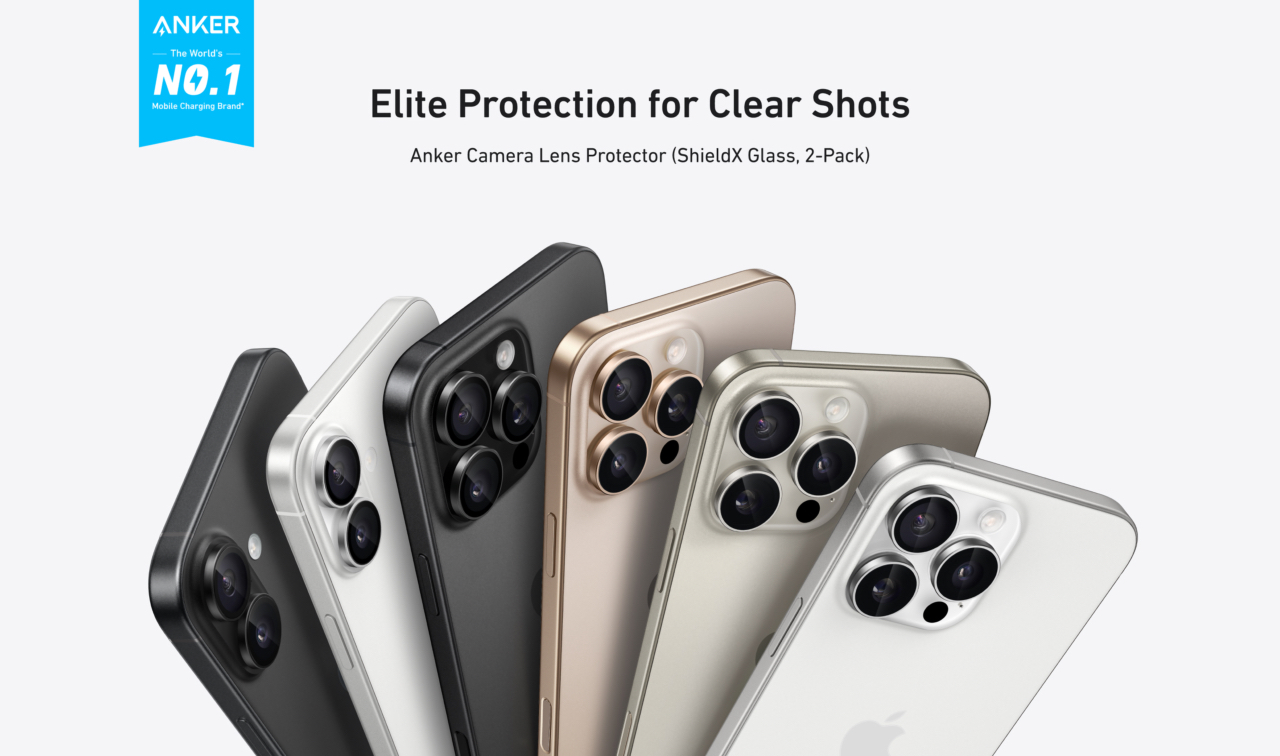 Anker Camera Lens Protector for iPhone 16