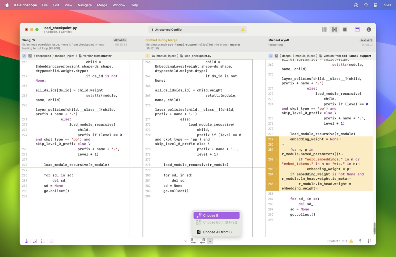 Black Friday 2024 Git Diff and Merge Tool and Text Comparison Kaleidoscope