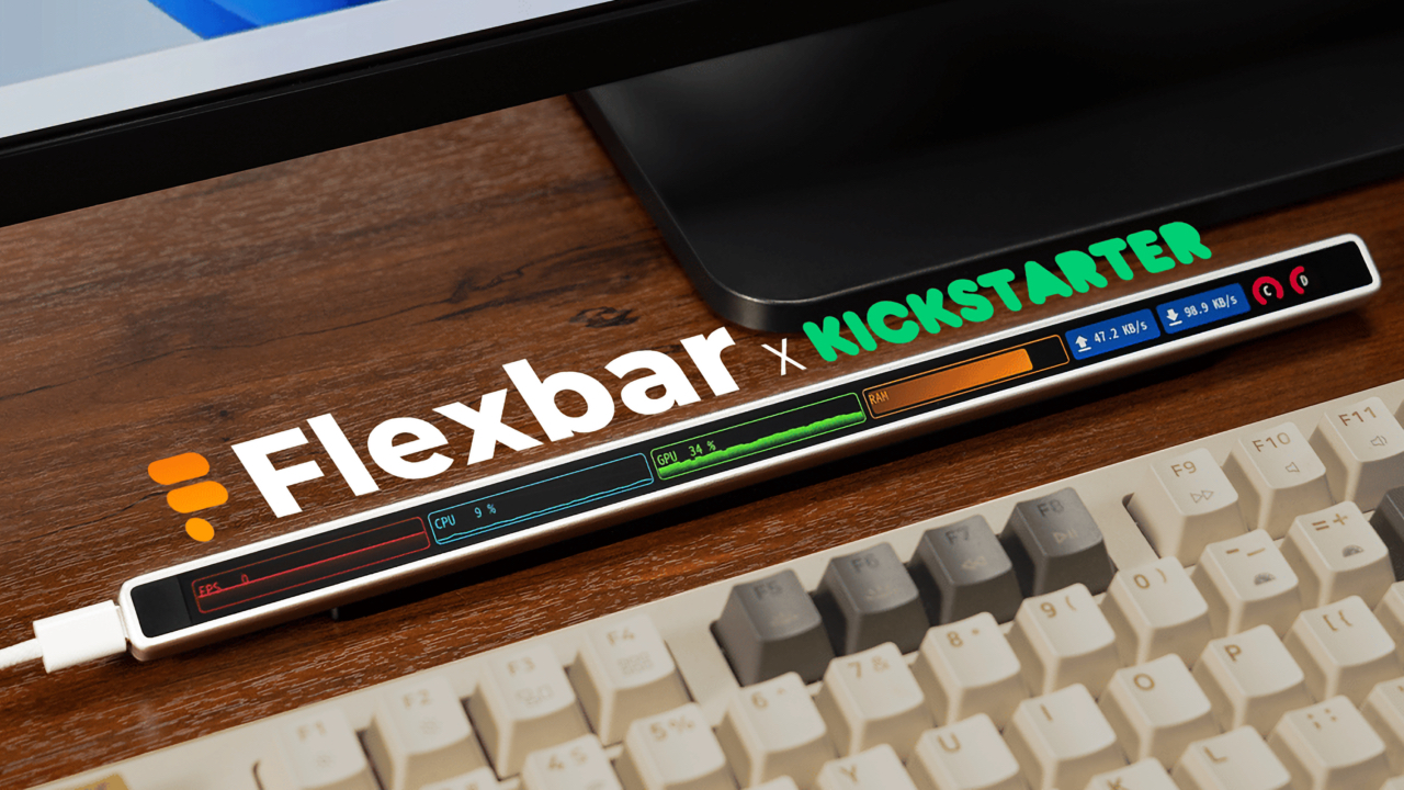 Flexbar Touch Bar like OLED Display