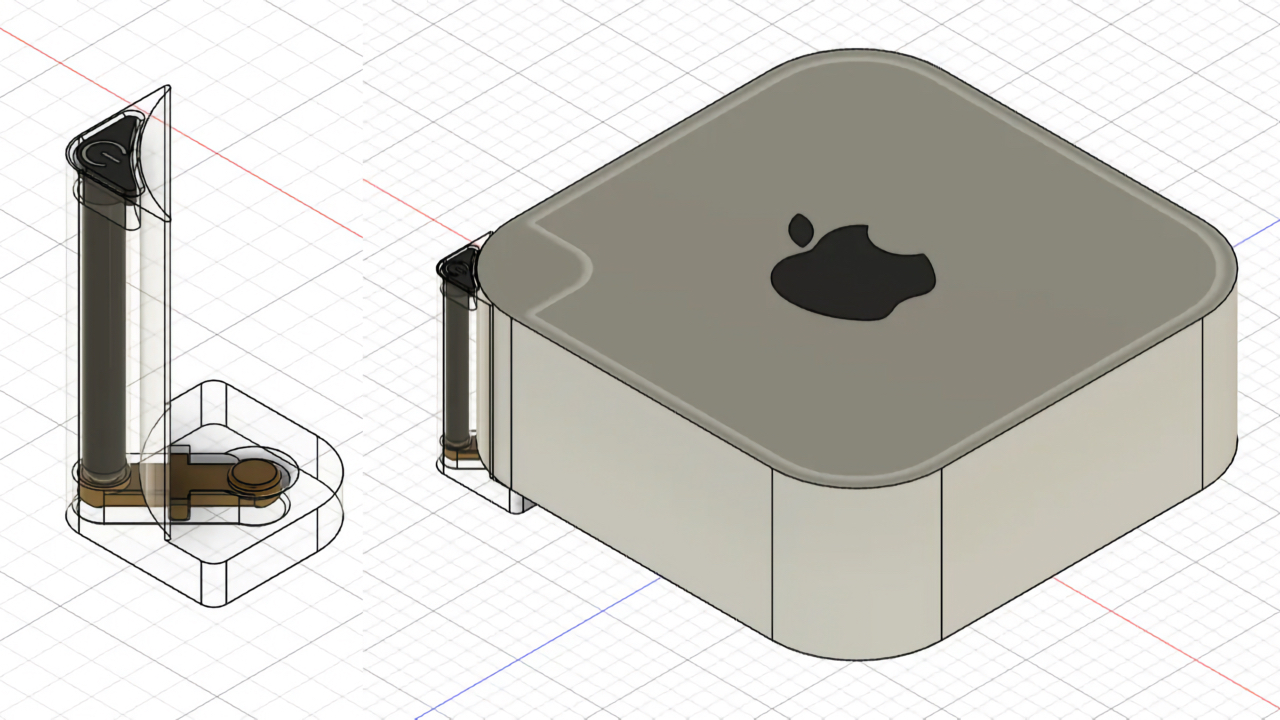 Mac Mini's Top power button