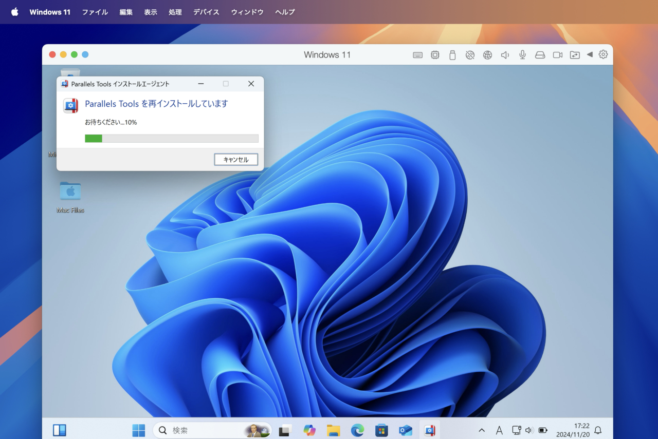 Parallels Tools (Parallels Desktop v1.10)