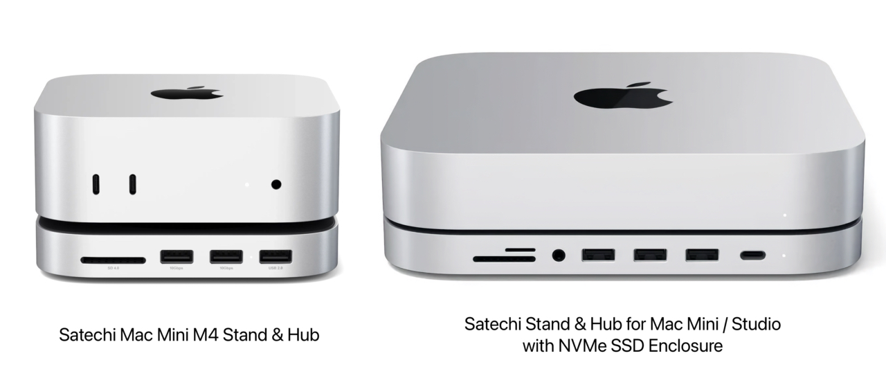 Satechi Mac Mini M4 Stand and Hub