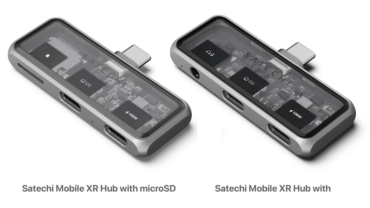 Satechi Mobile XR Hub with microSD Reader and Audio