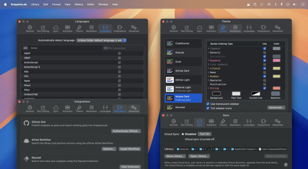 Mac App Store Best of 2015にも選出されたMac用コードスニペットアプリ「SnippetsLab」が無償化 ...