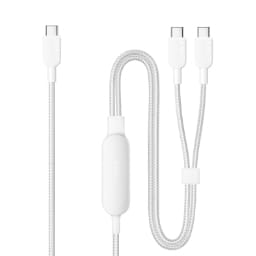 Anker USB-C ＆ USB-C ケーブル (2-in-1, 140W)ホワイト