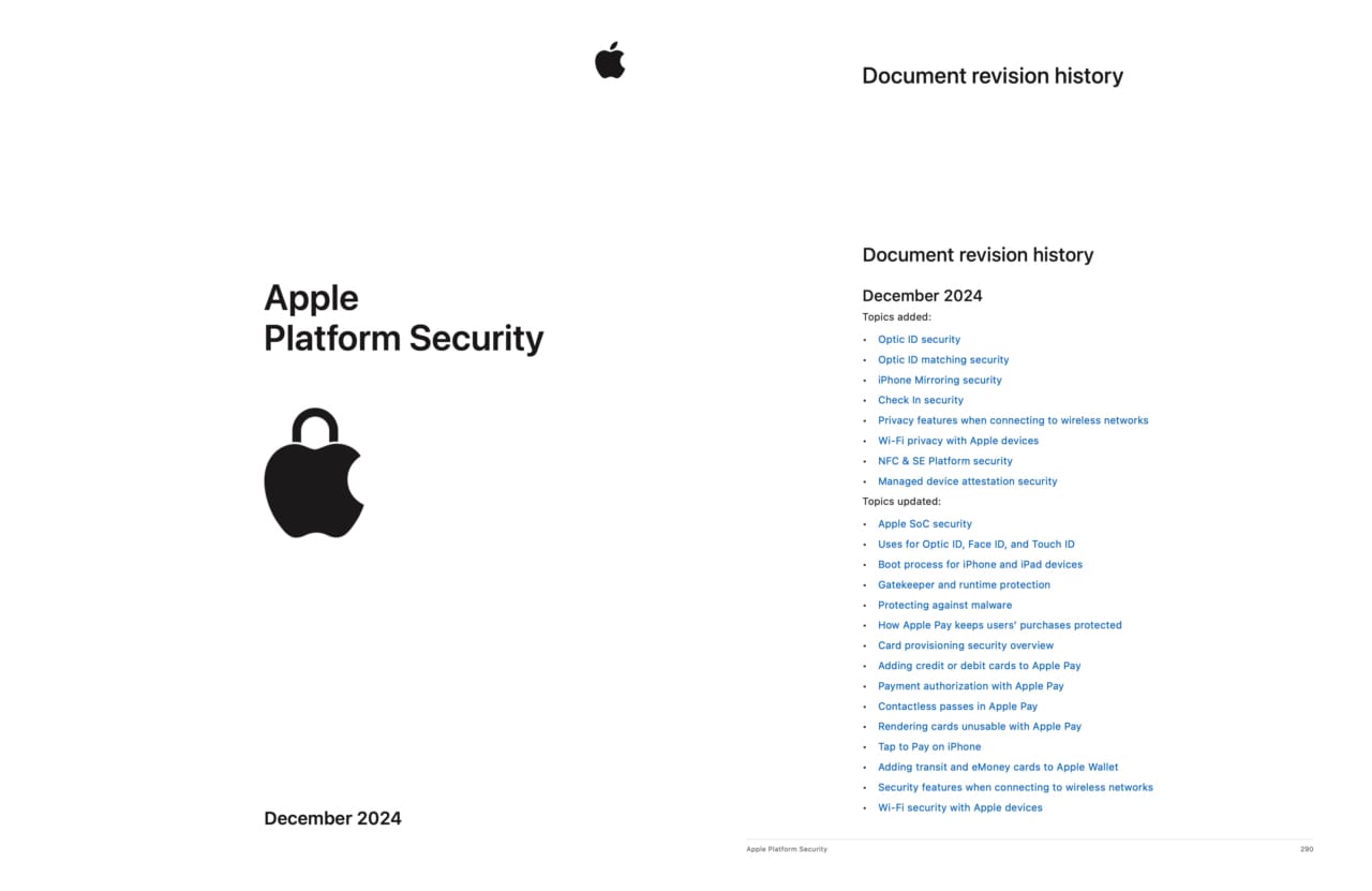 Apple Platform Security December 2024