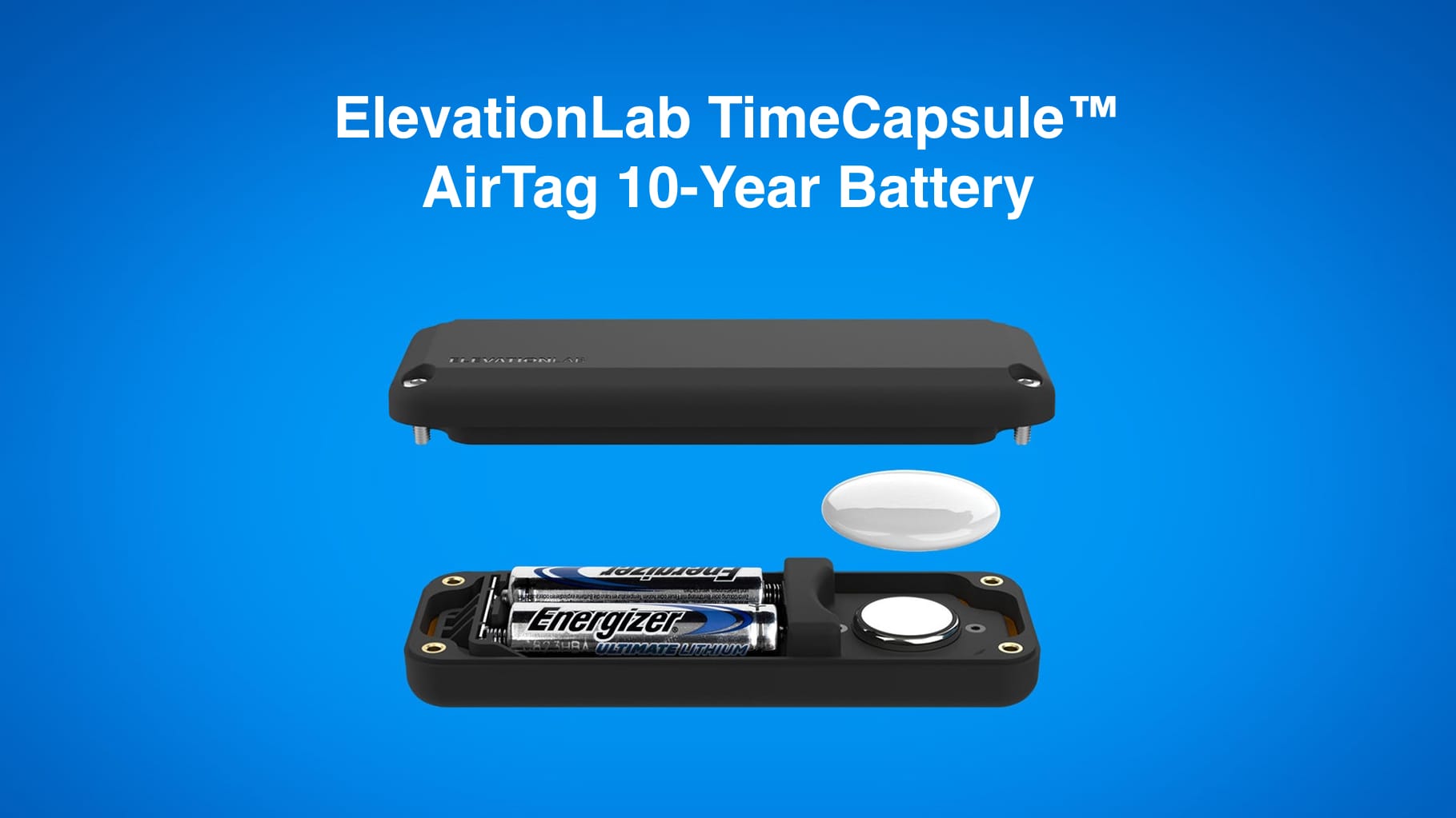 ElevationLab TimeCapsule™ AirTag 10-Year Battery