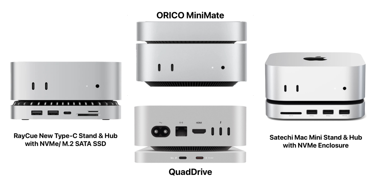 Mac mini (2024)用Dock & Hub