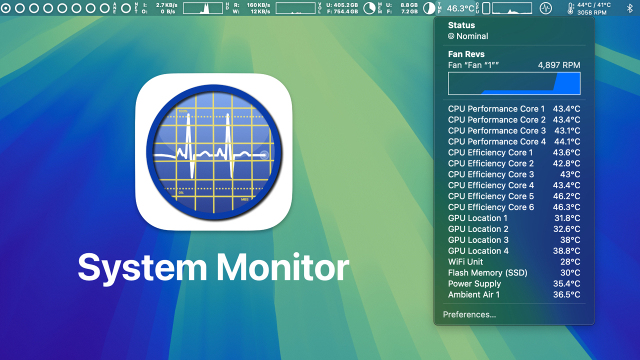 System Monitor Plus version 2.3