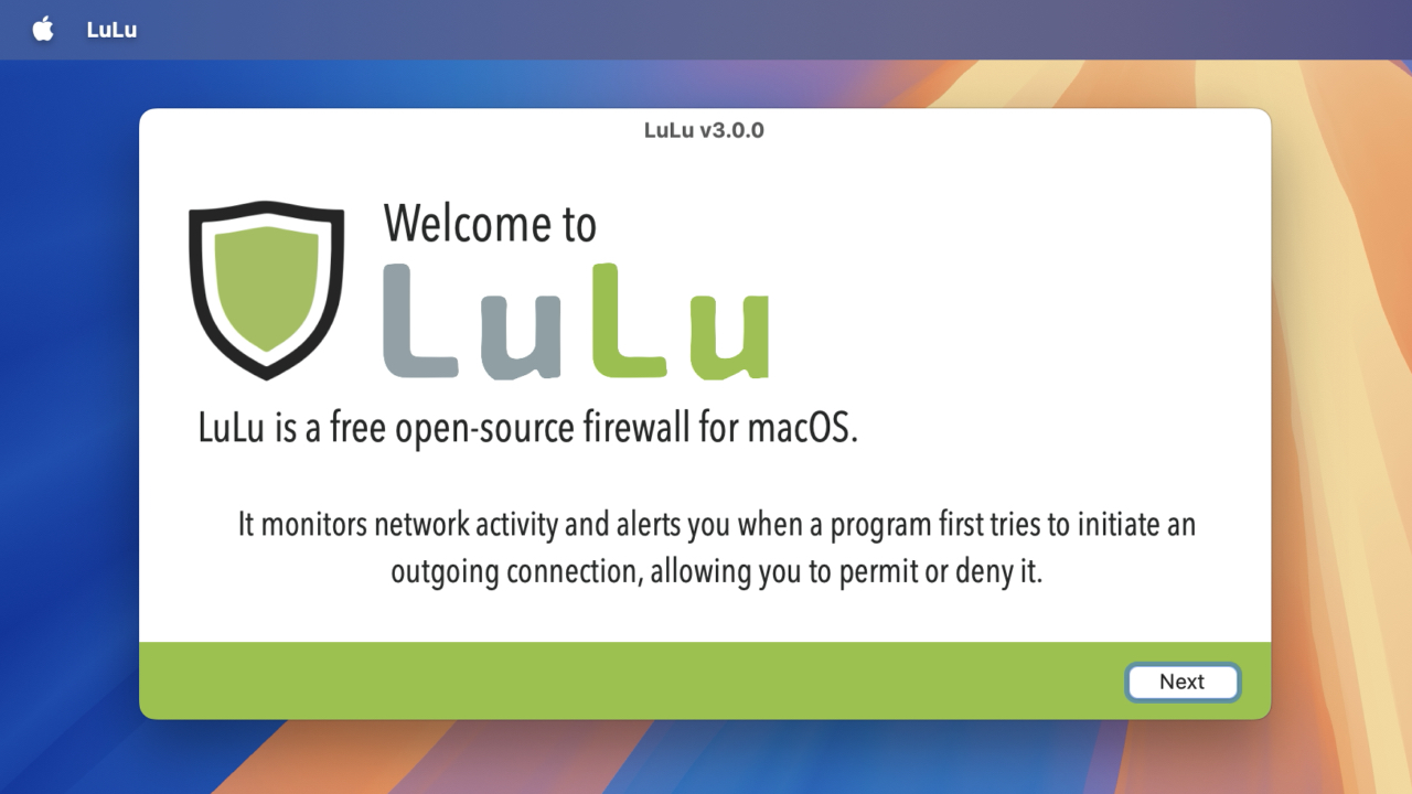 LuLu v3.0 by Objective-See