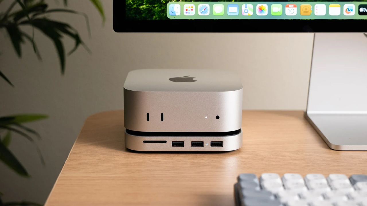 Satechi Mac Mini M4 Stand & Hub with SSD Enclosure