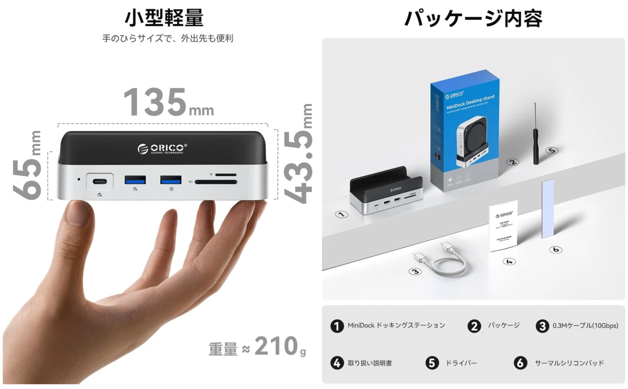 ORICO MiniDock (VS10)