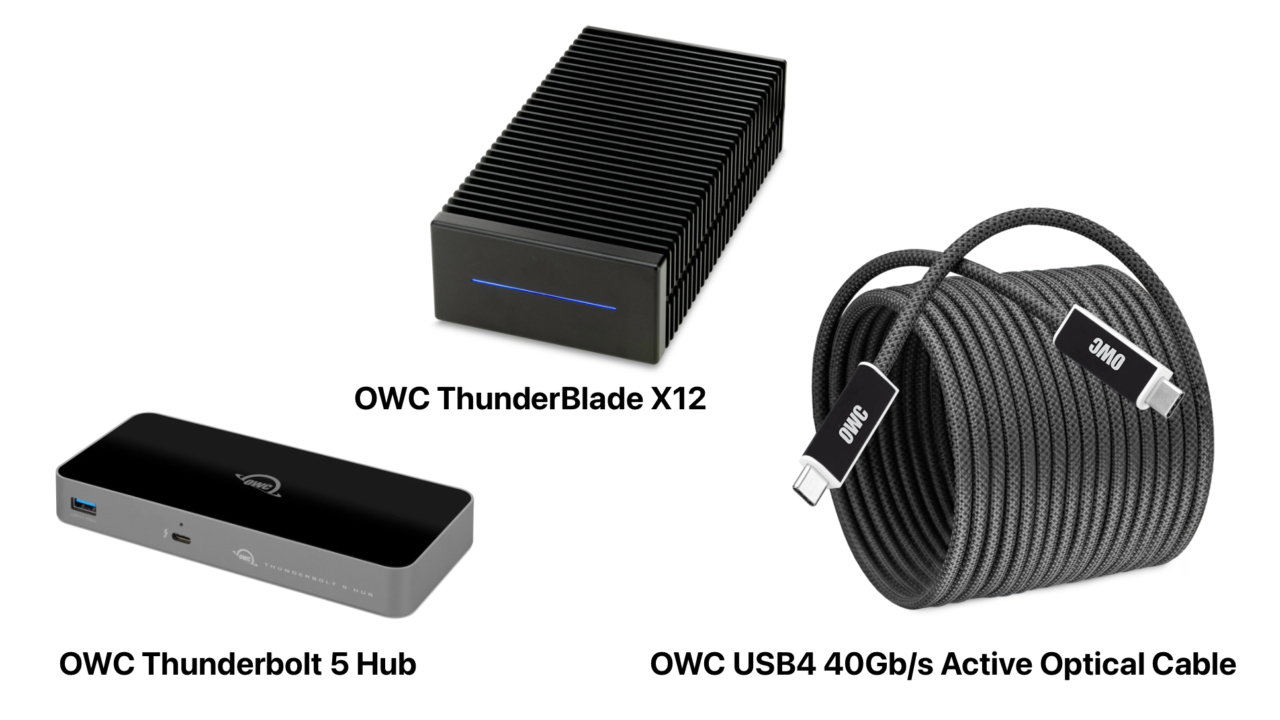 OWC CES 2025 Thunderbolt 5