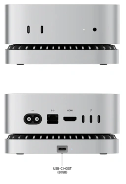 RayCue Mac mini Stand & Hub Thunderbolt 5 Edition