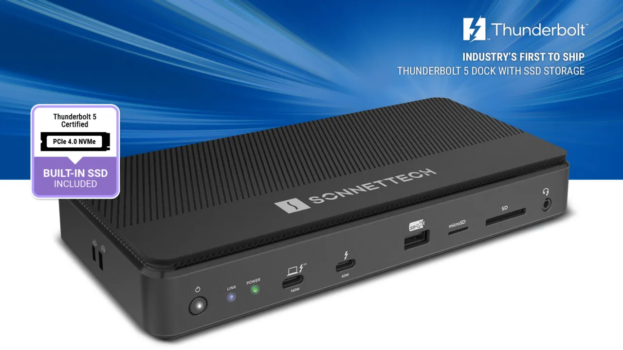 Sonnet Echo 13 Thunderbolt 5 SSD Dock