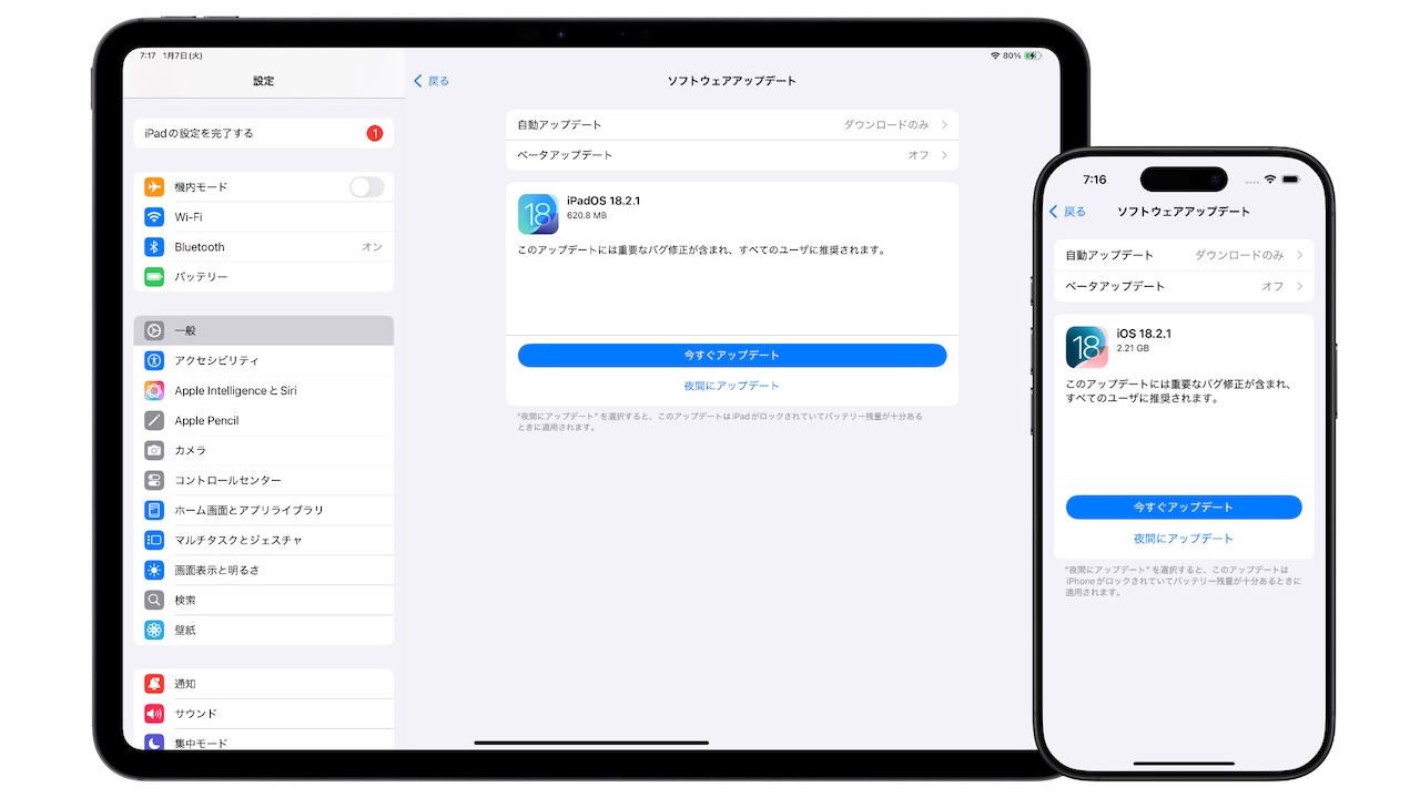 iOS/iPadOS 18.2.1 (22C161)