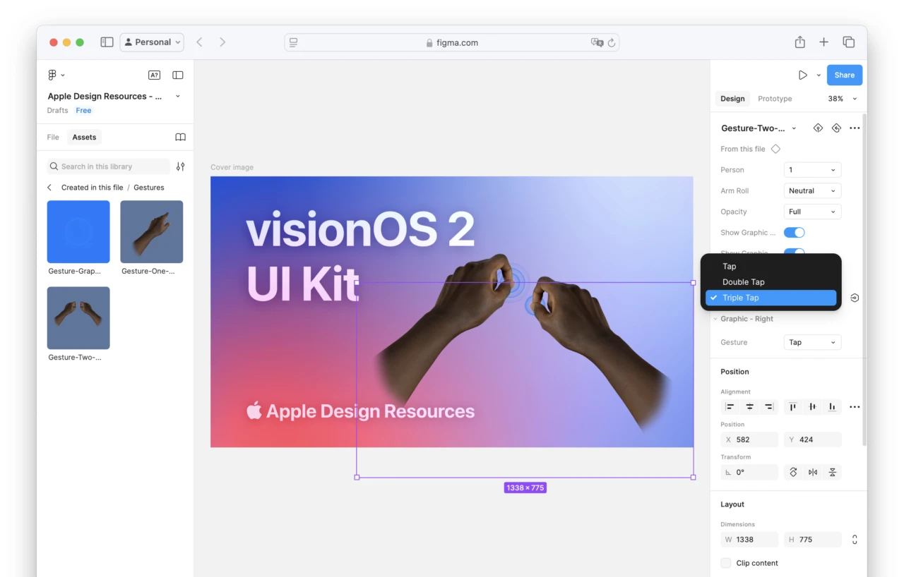 visionOS 2 UI Kit