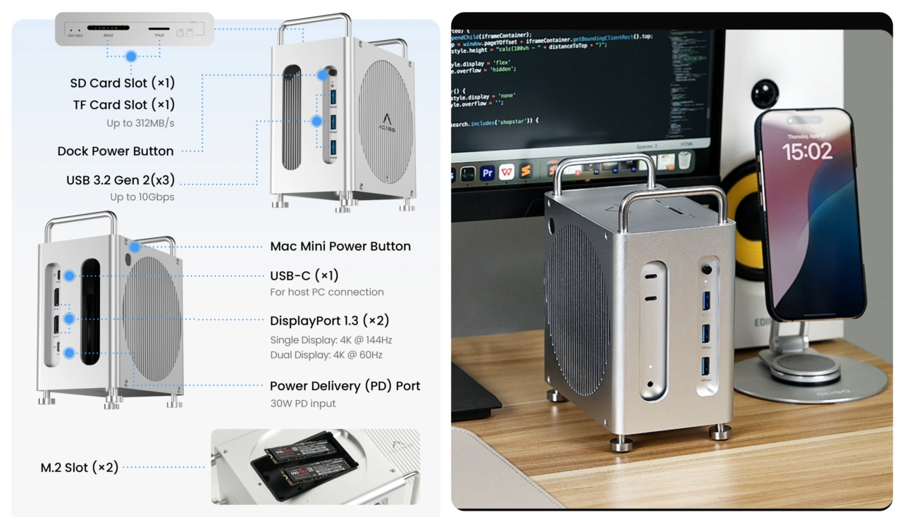 ACASIS Mac Mini M4 Workstation - ACASIS