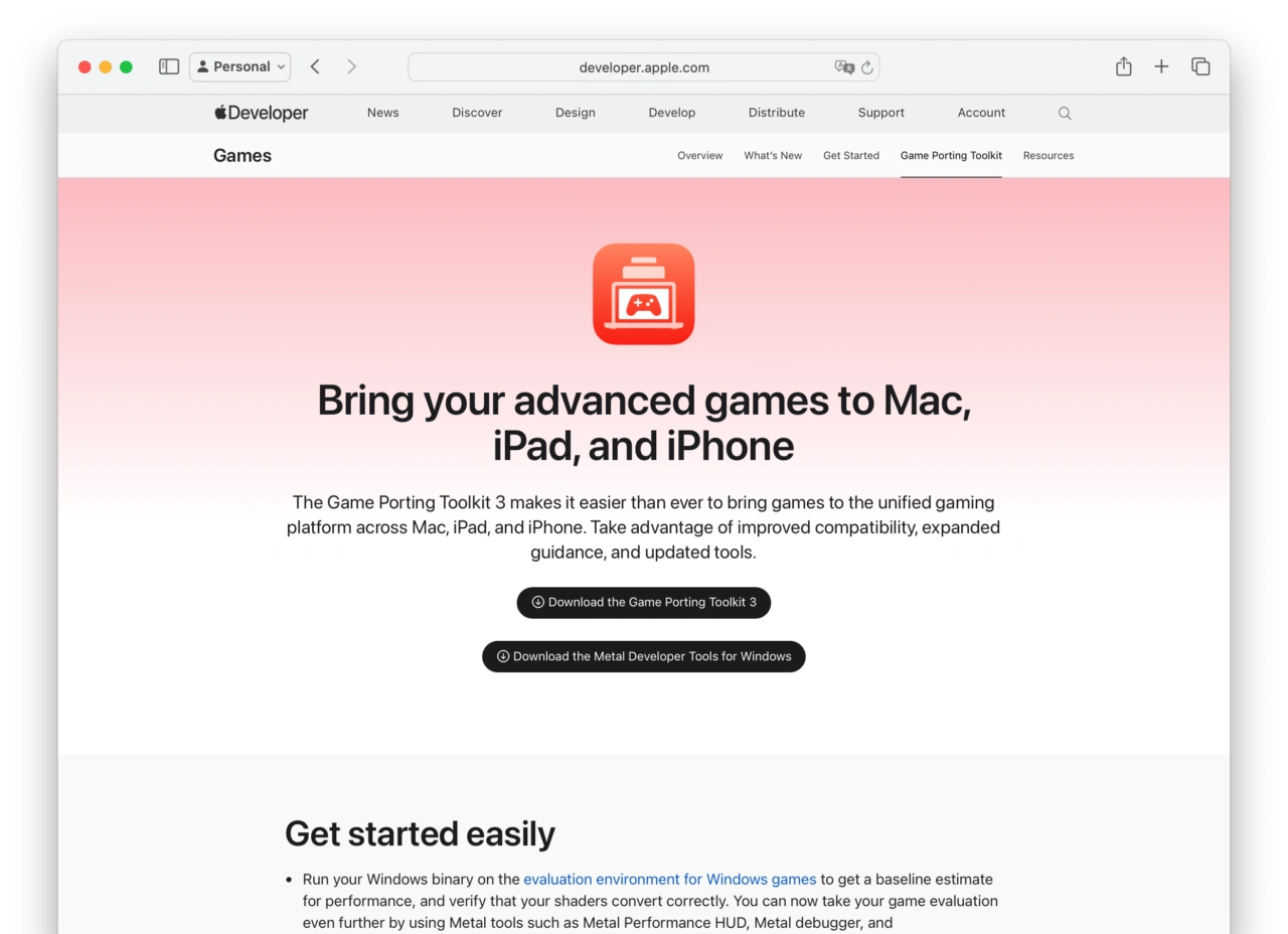 Game Porting Toolkit 3