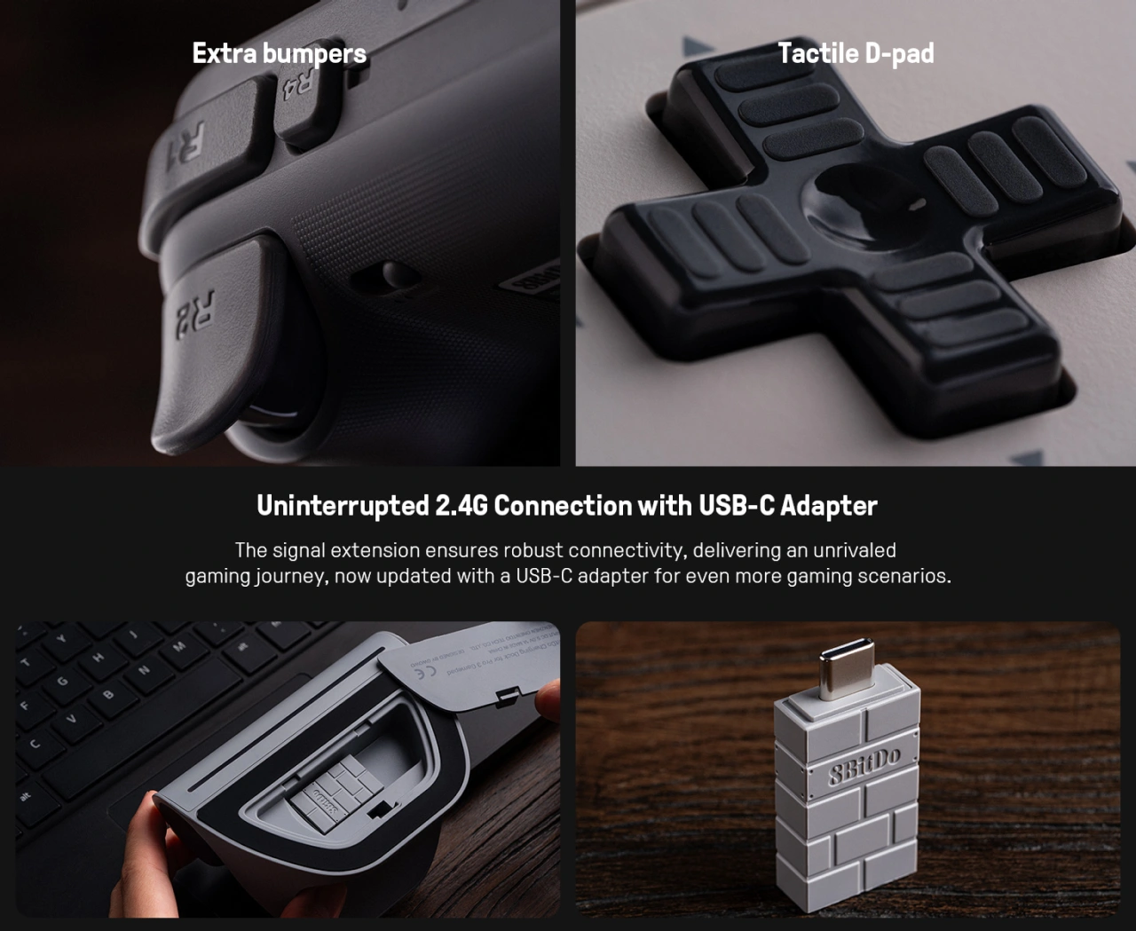 8BitDo Pro 3 Bluetooth Gamepad