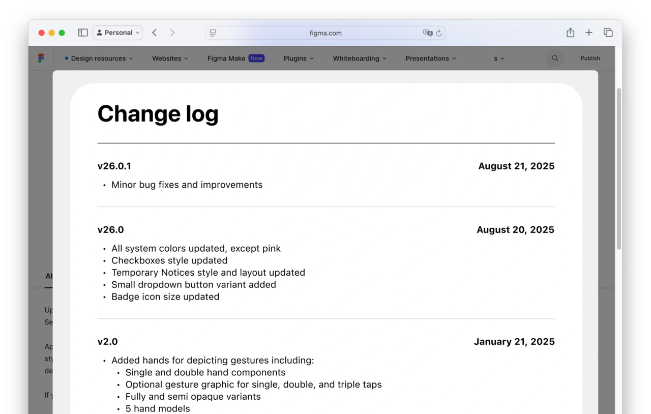 visionOS 26 UIKit Updated August 21, 2025