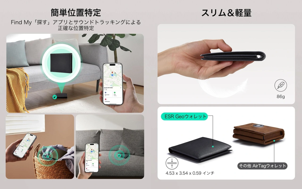 ESR Geo ウォレット