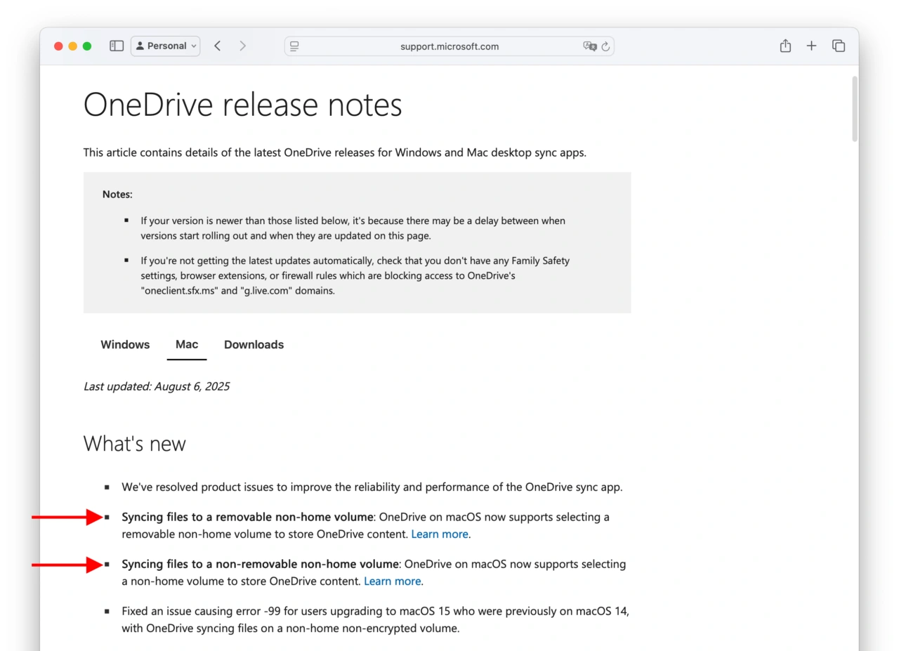 暗号化された取り外し可能なAPFS外部ボリューム